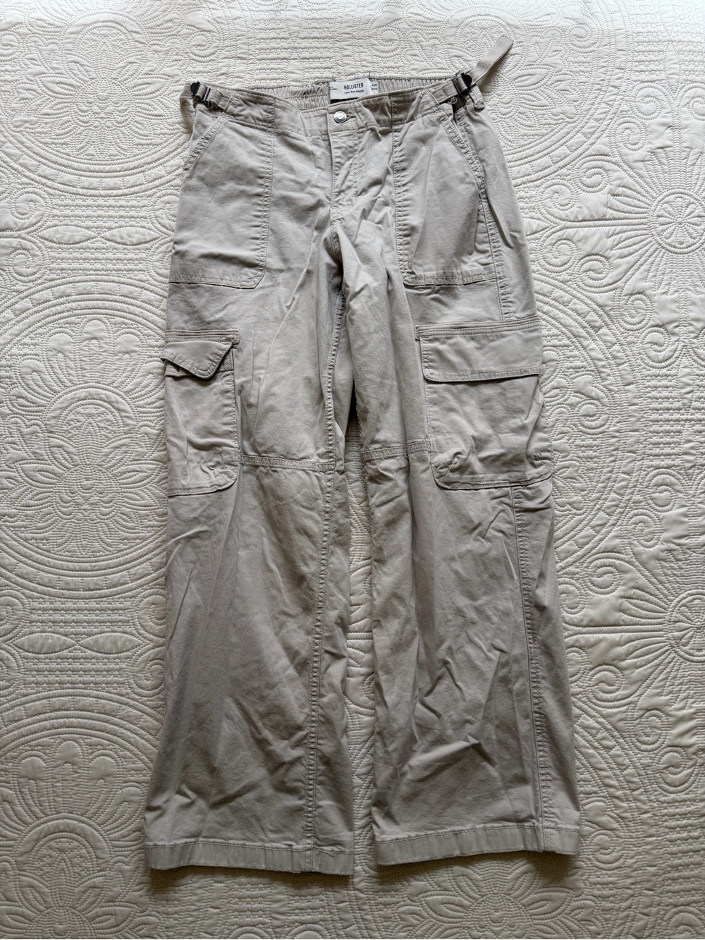 Hollister Low Rise Baggy Cargo Pants